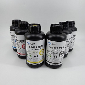 UV DTF打印机适用A3/60CM卷材打印AB膜烫金光油专用I3200水晶标UV墨水